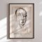 Indramning - Modern Face Sketch - Andreas Magnusson