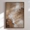 H�ndlavet maleri med ramme - Organic Desert Flow - Alpenglow Workshop - Mixed media