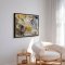 H�ndlavet maleri med ramme - Earthy Watercolor - Gemma Bardot - Mixed Media
