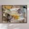 H�ndlavet maleri med ramme - Earthy Watercolor - Gemma Bardot - Mixed Media
