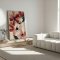 L�rredstryk - Blush Floral Painting - Nadjaa