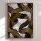 L�rredstryk - Brown Flowing Abstract - Mareike B�hmer