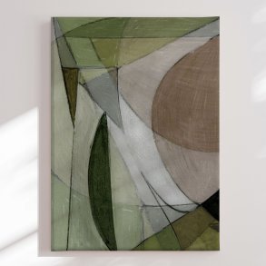 L�rredstryk - Abstract Earth Tones - Dan Hobday