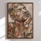 L�rredstryk - Floral Male Face - Julian Cross