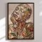 L�rredstryk - Floral Female Face - Julian Cross