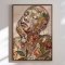 L�rredstryk - Floral Female Face - Julian Cross