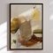 H�ndlavet maleri med ramme - Earthy Layers - Arohika Verma - Mixed media
