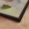 H�ndlavet maleri med ramme - Earthy Layers - Arohika Verma - Mixed media