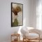 H�ndlavet maleri med ramme - Earthy Layers ll - Arohika Verma - Mixed media