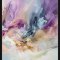 Handmade panting in frame - Colorful Explosion II