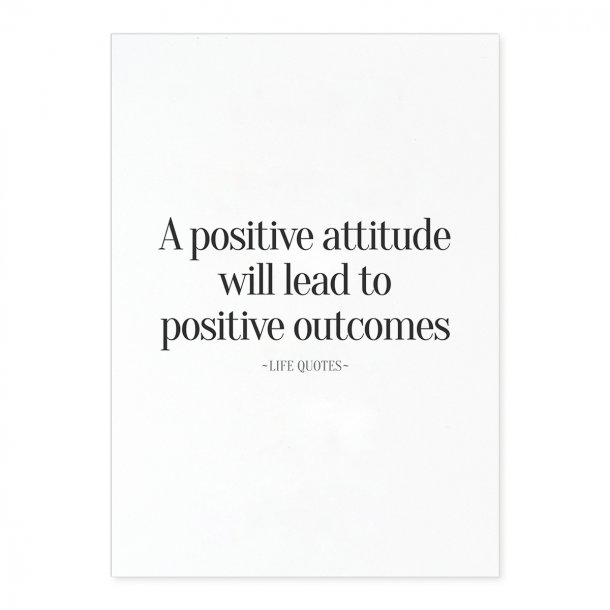 Positive Attitude