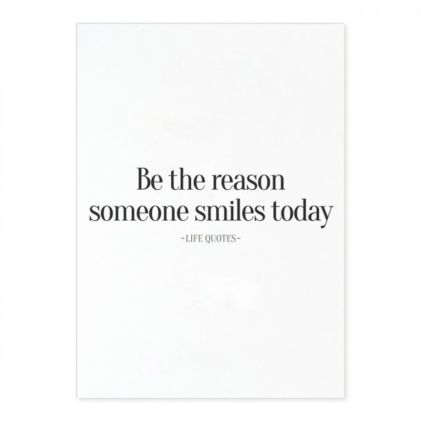 Be the Reason
