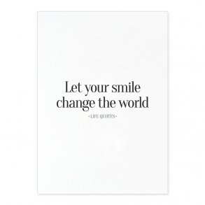 Let your Smile