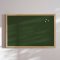 Pinboard with oak frame - Dark Olive