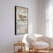 Premium maleri med sort ramme - Desert Mirage I - E. Thorne