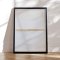 Premium maleri med sort ramme - Desert Mirage I - E. Thorne