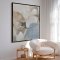 Premium maleri med sort ramme - Wandering Lines - E. Thorne