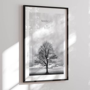 Wooden frame - Slim Black - NordicLine