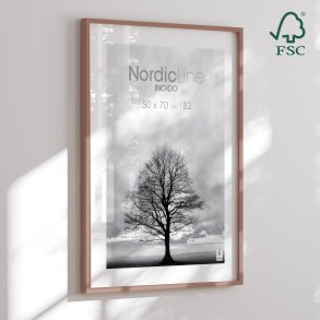 Wood frame - Mocha Brown - NordicLine
