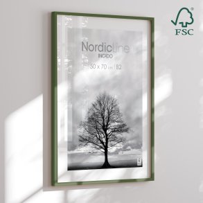 Wood frame - Dark Olive - NordicLine