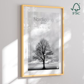 Wood frame - Yellow Pop - NordicLine