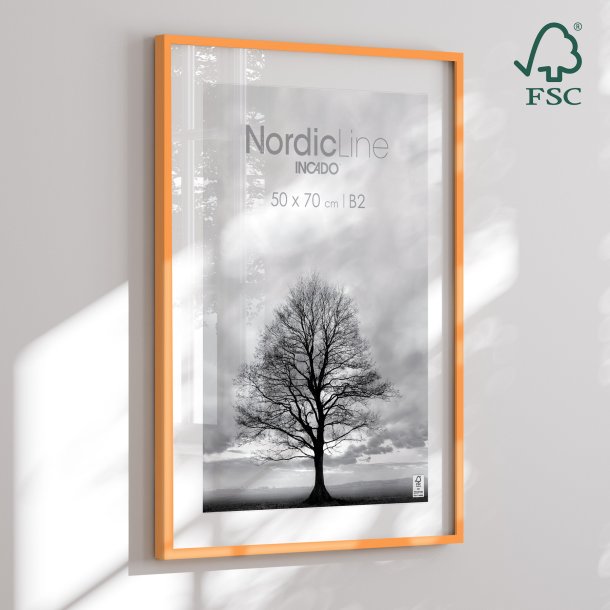 Wood frame - Orange Boost - NordicLine