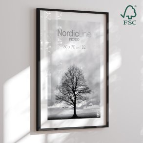 Wood frame - Liqourice - NordicLine