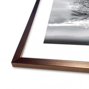Wooden frame - Slim Bronze - NordicLine