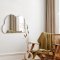 Organic mirror with beveled edge - Cloud