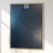 Organic mirror with oak frame - Composition