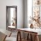Antique mirror with silver frame - Metallic finish