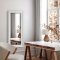  Antique mirror with white frame