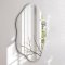 Organic mirror with beveled edge - Stream