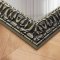 Antique mirror with silver frame - Decorated II