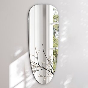 Organisk spejl - Oval