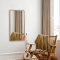 Rectangular mirror with a slim wooden frame - Oak