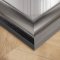 Antique mirror with silver frame - Metallic finish