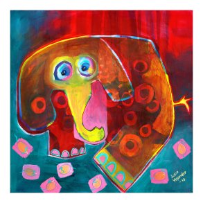 Canvas - Afraid of Mice - Susse Volander