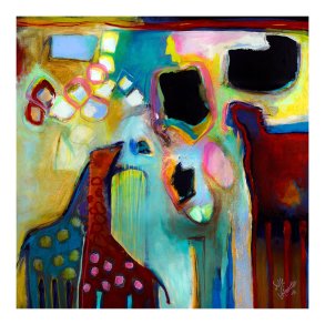 Canvas - Animal Abstracts III - Susse Volander