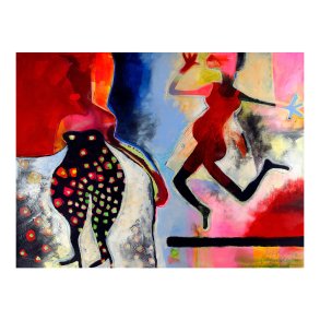 Canvas - Damerne Der Venter - Susse Volander