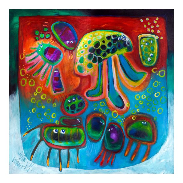 Canvas - Jellyfish Party - Susse Volander