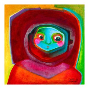 Canvas - Martians Hanging - Susse Volander