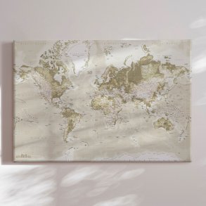 World Map - Vintage