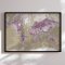 Pin Board - World Map - Purple