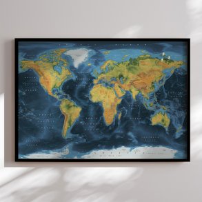 Pin Board - Cobalt - Maps in Minutes