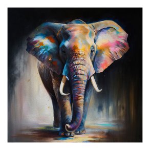 Colorful Elephant