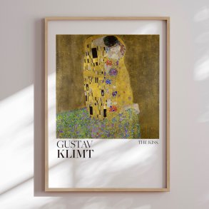 Framed poster - The Kiss - Gustav Klimt